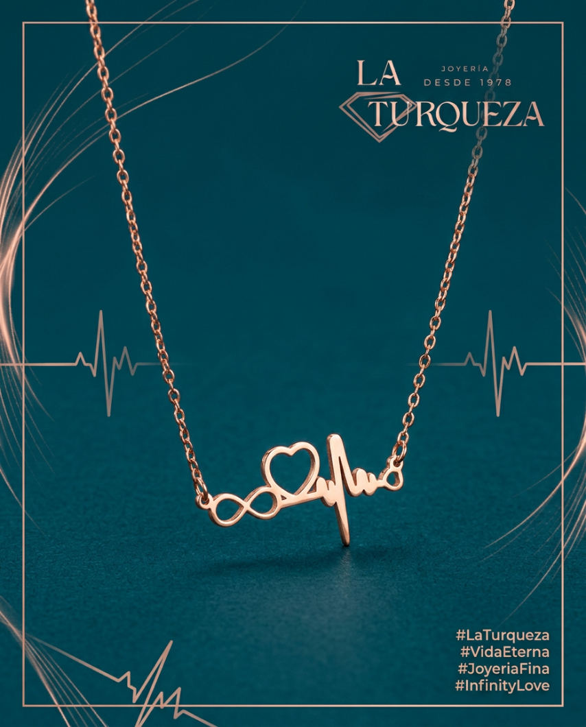 Collar de Oro Latido